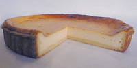 チーズケーキ断面図