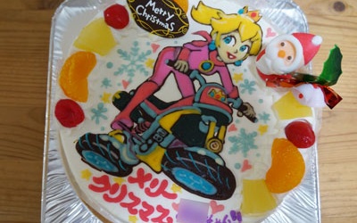 ピーチ姫ケーキ