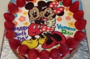 ミッキーとミニーのケーキ