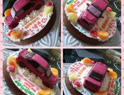 車立体ケーキ