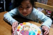 アナと雪の女王ケーキ