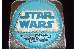 スターウォーズケーキ