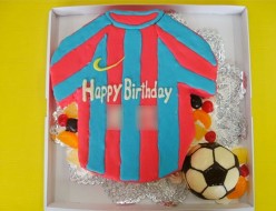 サッカーケーキ