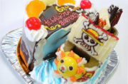 ワンピースサウンドサニー号立体ケーキ
