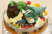恐竜ケーキ