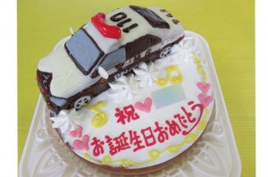 パトカーケーキ