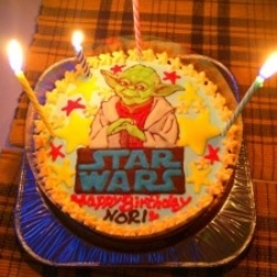 スターウォーズケーキ