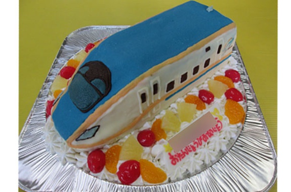 北陸新幹線ケーキ ｵﾘｼﾞﾅﾙｹｰｷ おぐに 電車 車 ｷｬﾗｸﾀｰ 似顔絵ｹｰｷ宅配通販