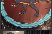 スピノサウルス恐竜ケーキ