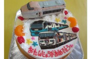 伊豆クレイル立体、踊り子号、スーパービュー踊り子号イラストケーキ