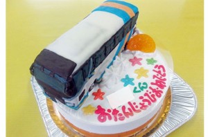 JR四国バス立体ケーキ