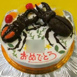 クワガタケーキ