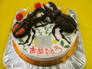 クワガタケーキ