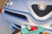 アルファロメオ車立体ケーキ