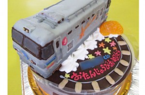 カシオペア電車ケーキ