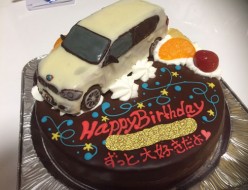 ＢＭＷ車立体ケーキ