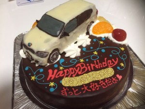 ＢＭＷ車立体ケーキ