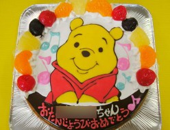 プーさんケーキ