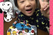 アニメキャラクターとＦ１立体ケーキ