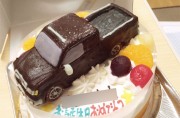 タンドラ車立体ケーキ