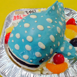 ジンベイザメ立体ケーキ