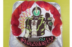 仮面ライダーケーキ