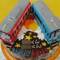 京浜急行電車ケーキ