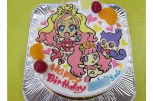 プリキュアケーキ