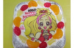 プリキュアケーキ