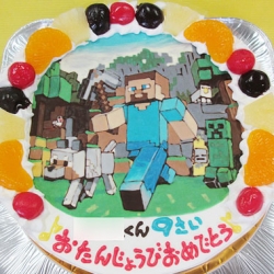 マインクラフトケーキ