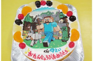 マインクラフトケーキ