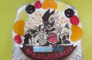 仮面ライダーゲンムケーキ