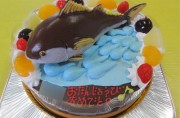 魚（まぐろ）立体ケーキ