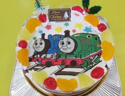 　トーマス　パーシーケーキクリスマスバージョン