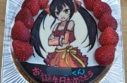 アイドルマスターのケーキ