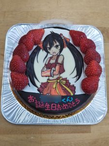 アイドルマスターのケーキ