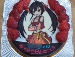 アイドルマスターのケーキ