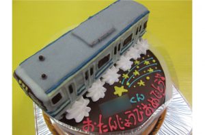 横須賀線電車ケーキ