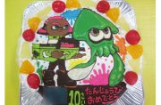 スプラトゥーンケーキ