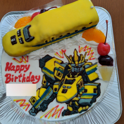シンカリオンドクターイエローケーキ ｵﾘｼﾞﾅﾙｹｰｷ おぐに 電車 車 ｷｬﾗｸﾀｰ 似顔絵ｹｰｷ宅配通販