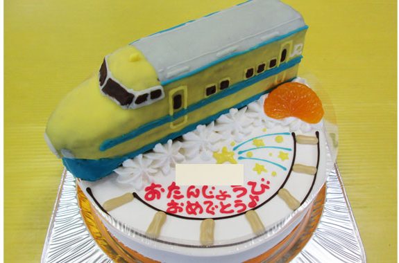 ドクターイエロー 旧形 立体ケーキ ｵﾘｼﾞﾅﾙｹｰｷ おぐに 電車 車 ｷｬﾗｸﾀｰ 似顔絵ｹｰｷ宅配通販