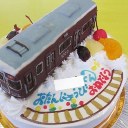 阪急電車ケーキ