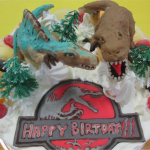 ジェラシックパーク恐竜ケーキ