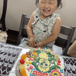 わんわんとうーたんのケーキ