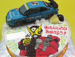 トッキュウジャー顏ケーキ ｵﾘｼﾞﾅﾙｹｰｷ おぐに 電車 車 ｷｬﾗｸﾀｰ 似顔絵ｹｰｷ宅配通販