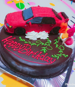 三菱ランエボⅨ車立体ケーキ