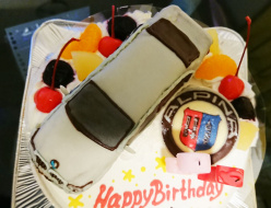 BMW車ケーキ
