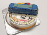 国鉄EF66形電気機関車の立体ケーキ