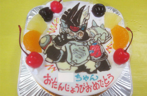 仮面ライダーゲンムケーキ