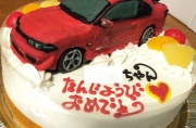 日産シルビア車立体ケーキ